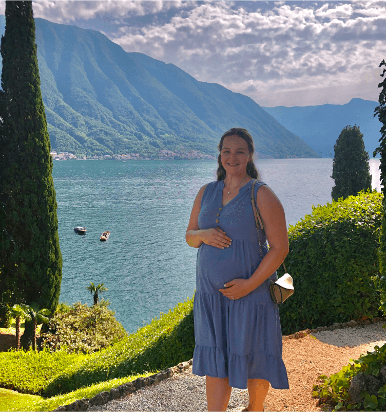 Tekion employee standing near a breathtaking landscape, symbolizing the vast opportunities within the cloud-native automotive tech industry