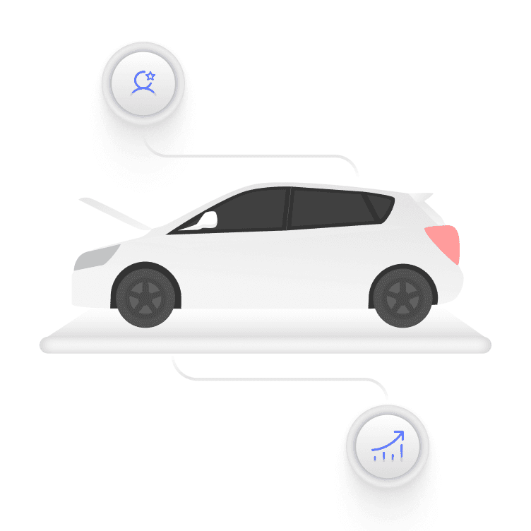 Tekion product icon for Service Concierge, a contactless service solution, revolutionizing service management with seamless, contactless service capabilities for automotive dealerships